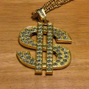 Bling Dollar Size on chain, NWOT